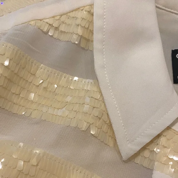 ASOS Yellow Striped Blouse - Picture 3 of 8